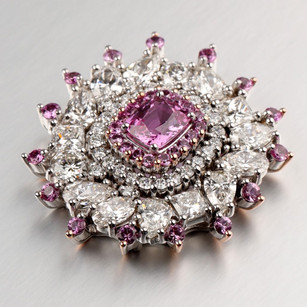 PINK SAPPHIRE PENDANT