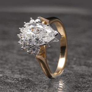 half halo diamond ring
