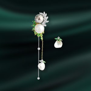 pearl earrings
