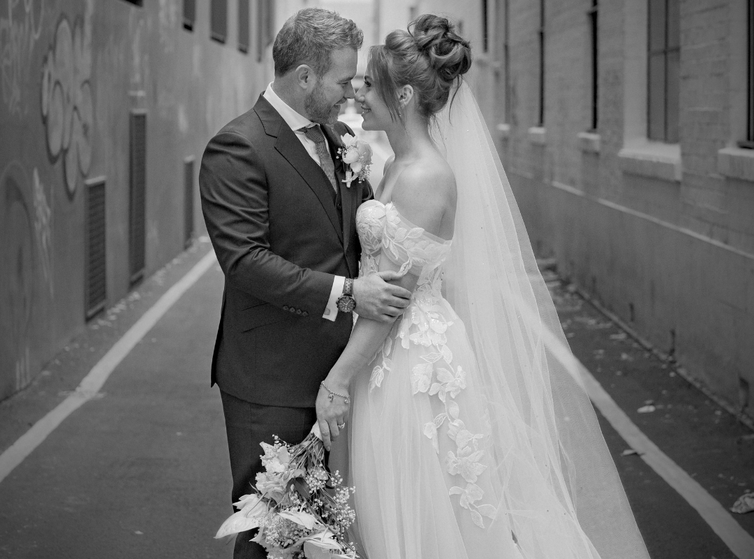 angela and nicks wedding day