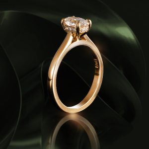 hidden halo engagement ring