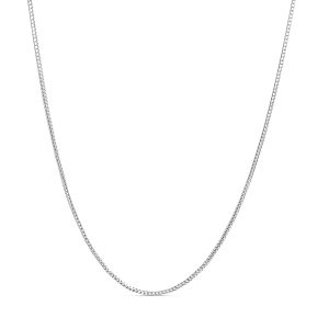 white gold necklace
