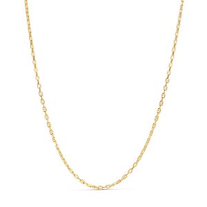 yellow gold anchor link