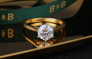 solitaire diamond engagement ring