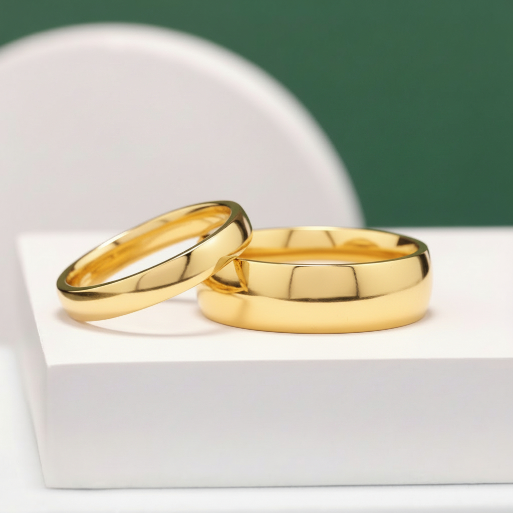 plain wedding bands