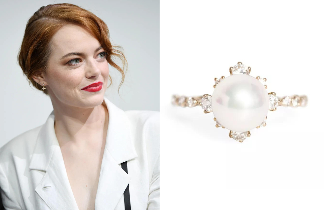 emma stone engagement ring