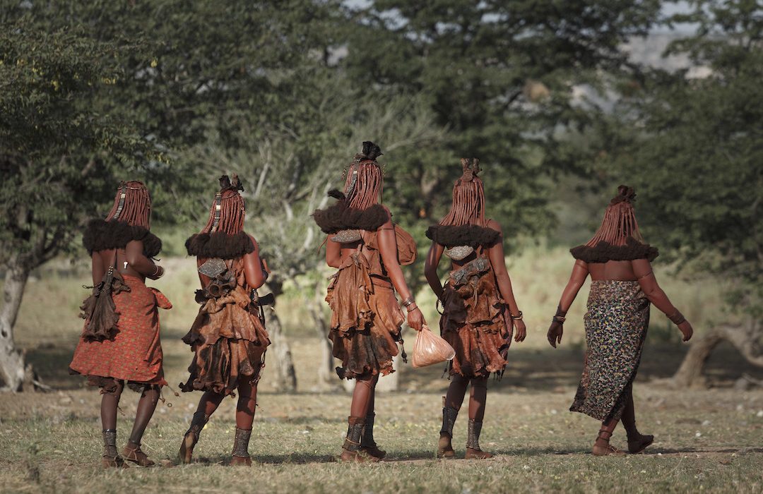 group of tribe women