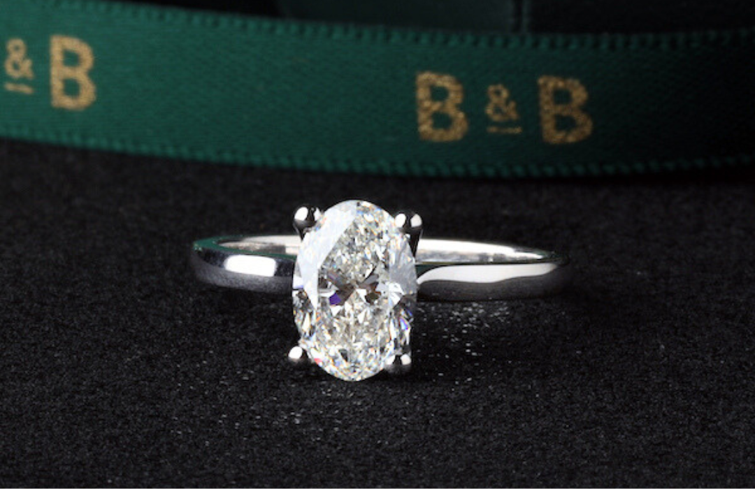 Oval Diamond Ring